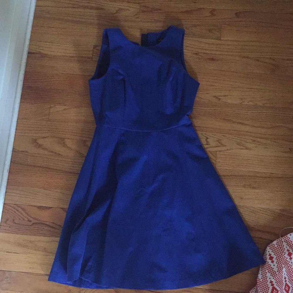 Blue dress